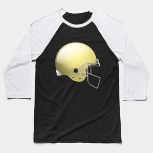 Original Football Helmet In Yellow Color Baseball T-Shirt